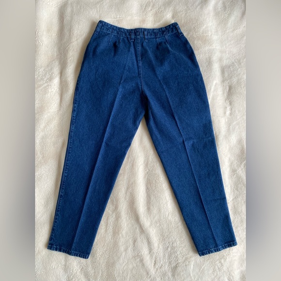NWT vintage Northern Reflections highrise pleated denim | cotton | made in 🇨🇦 - Picture 2 of 7